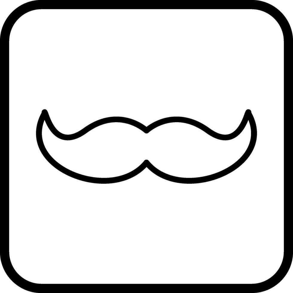 Moustache II Vector Icon