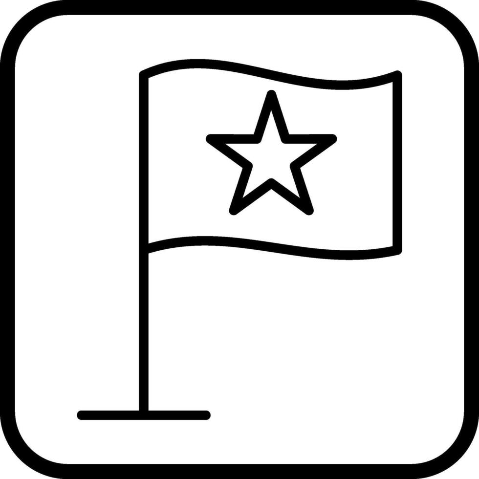 icono de vector de bandera