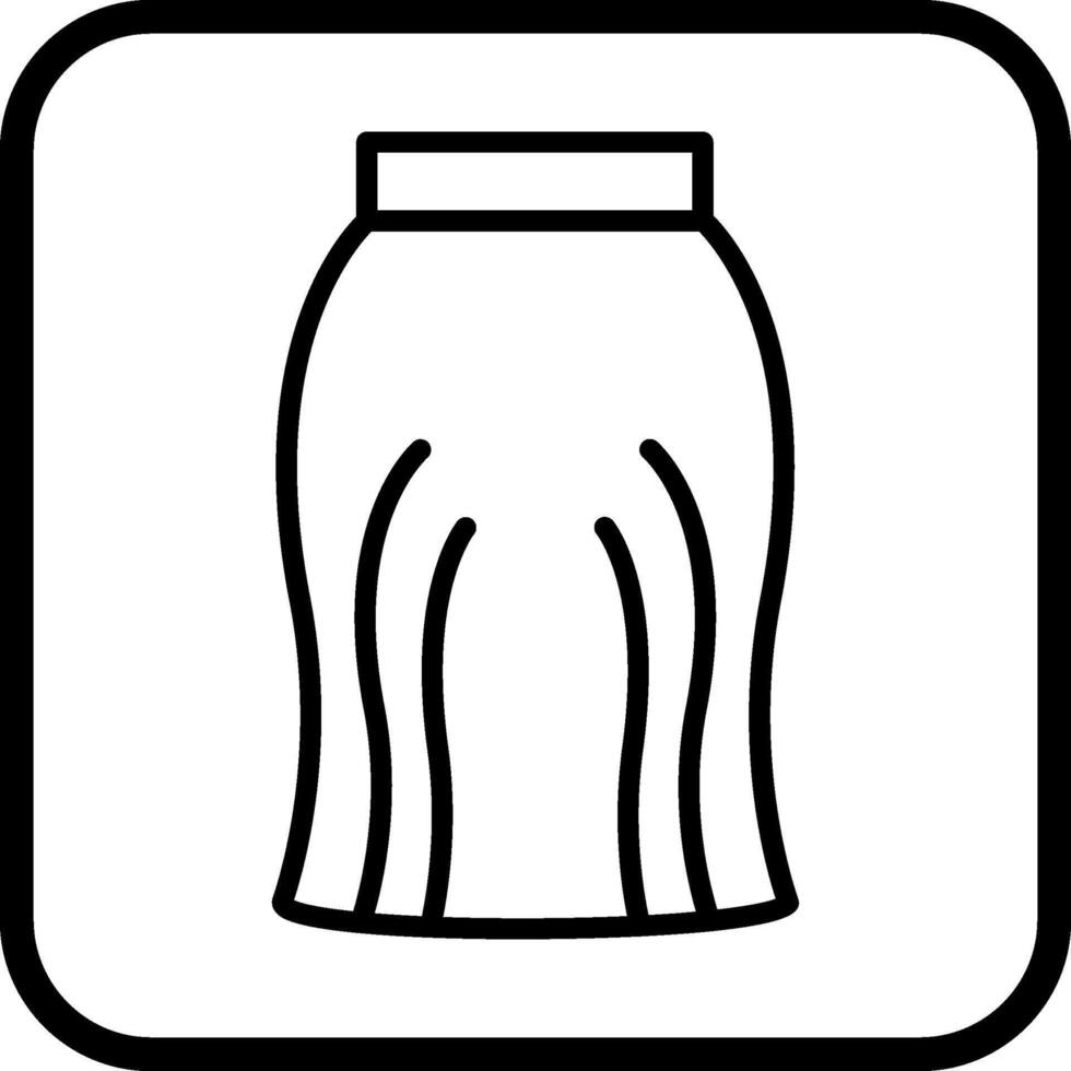 Skirt Vector Icon