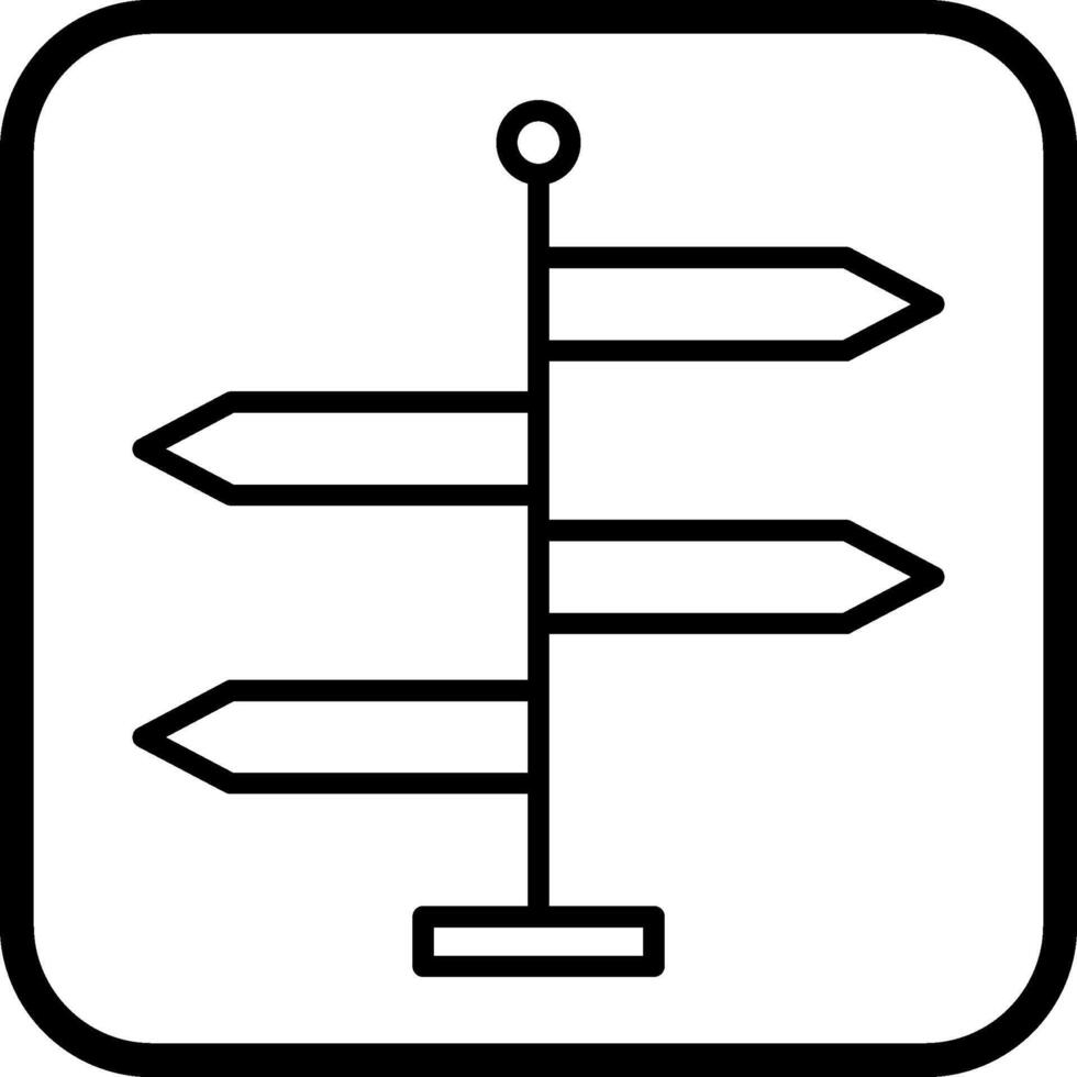 Directions Vector Icon