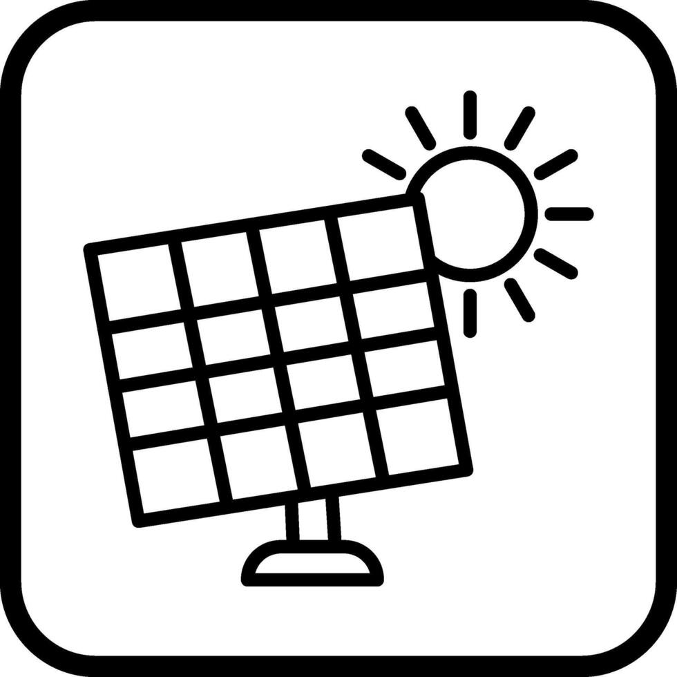 Solar Panel Vector Icon