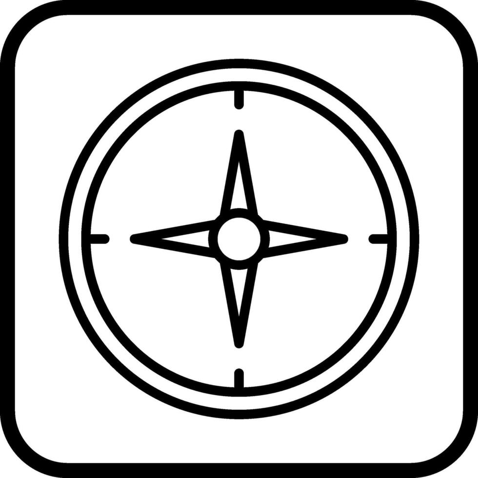 Compass Vector Icon