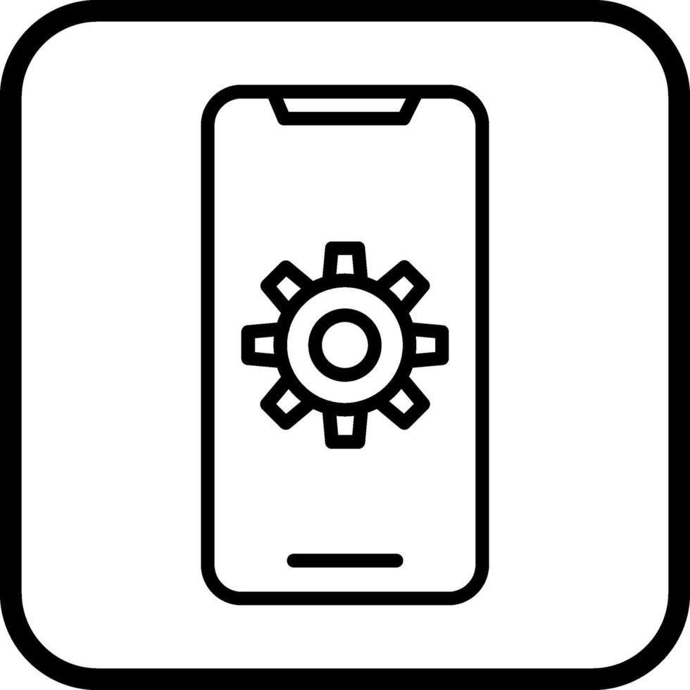 Mobile App Developing Vector Icon