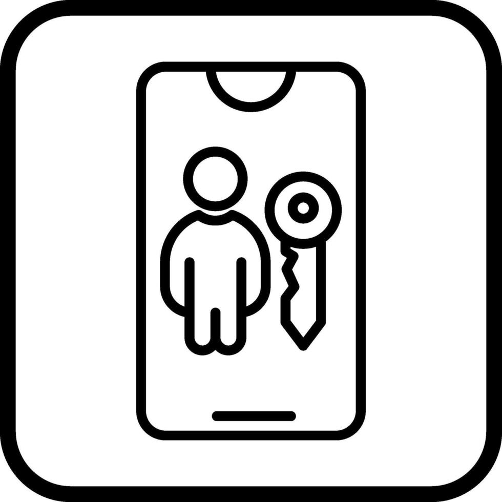 User Authentication Vector Icon