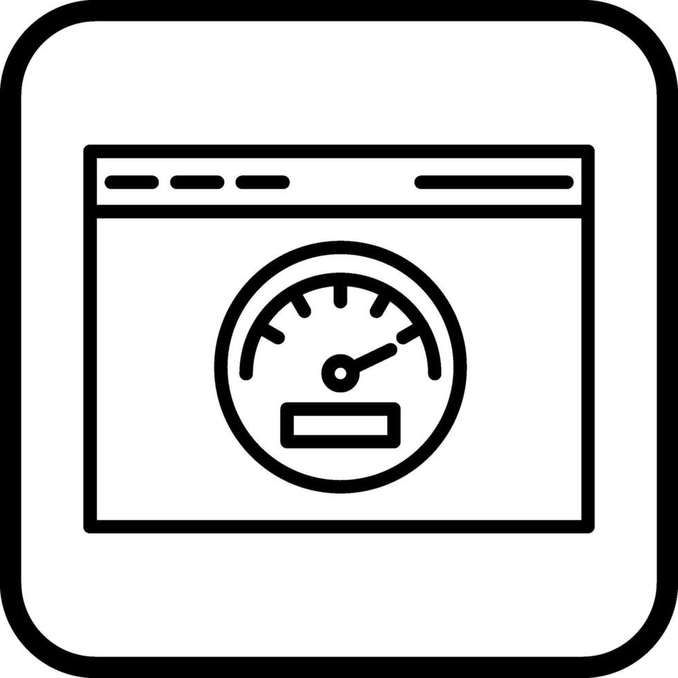 Page Speed Vector Icon