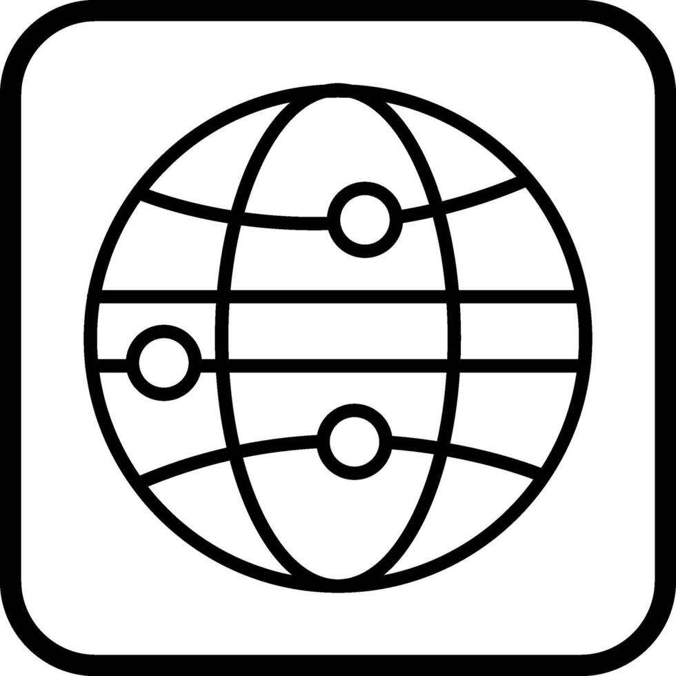 Globe III Vector Icon