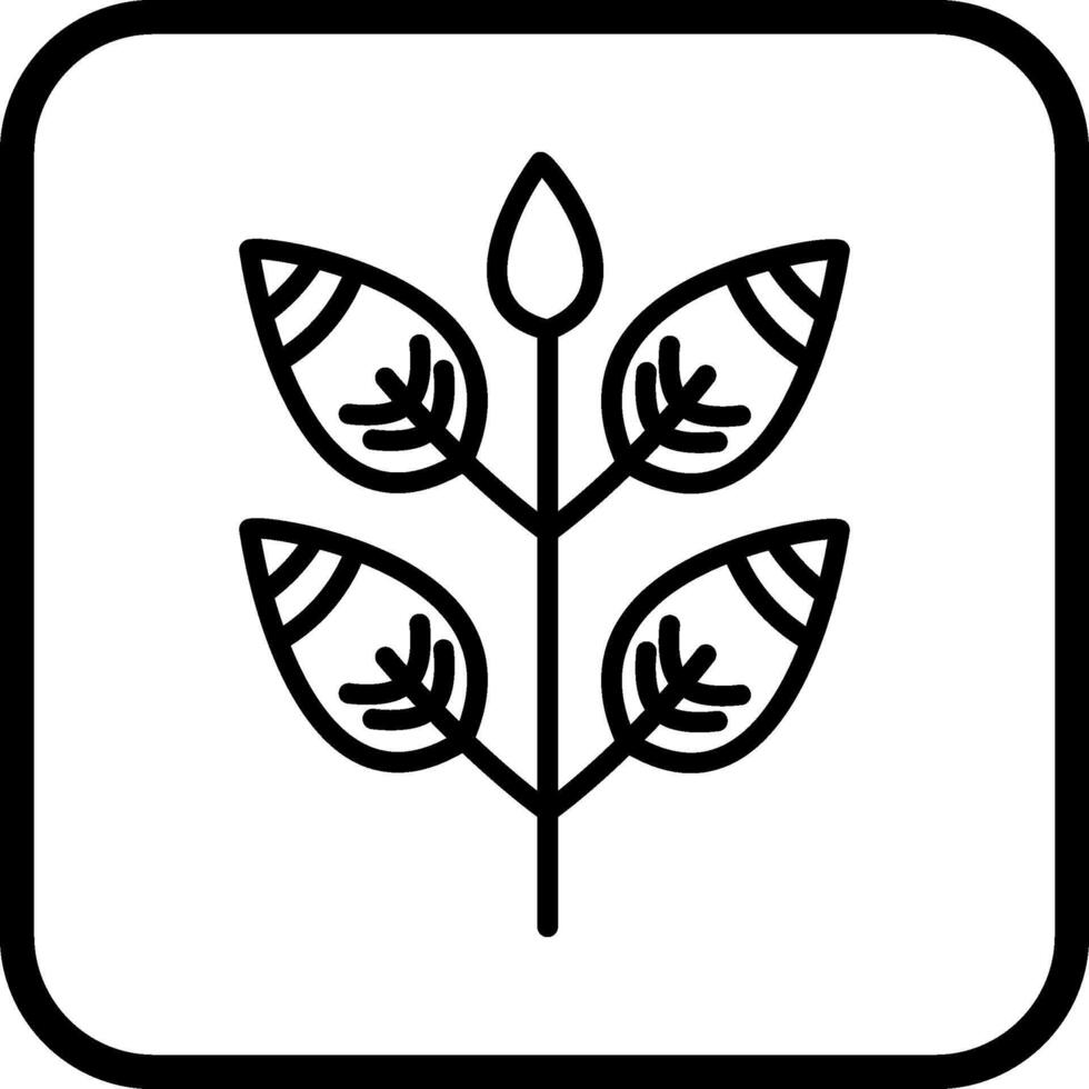 Barley Vector Icon