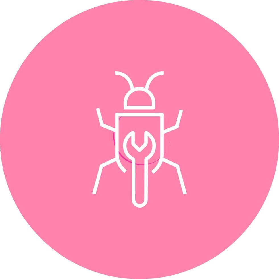 Bug Fixing Vector Icon