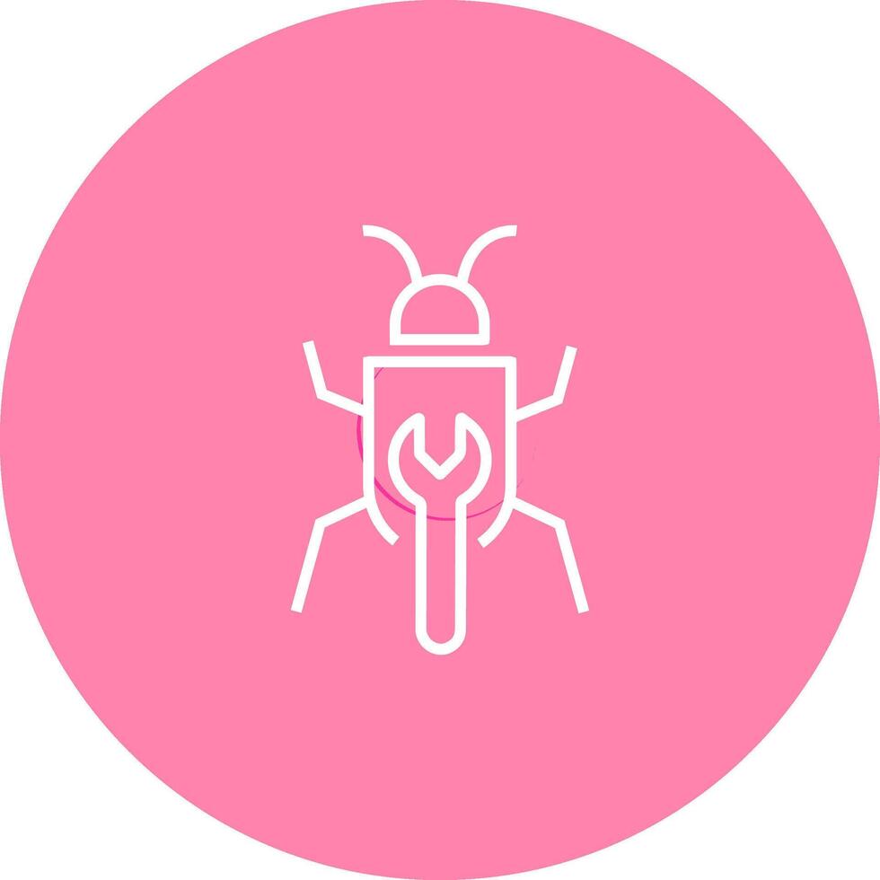 Bug Fixing Vector Icon