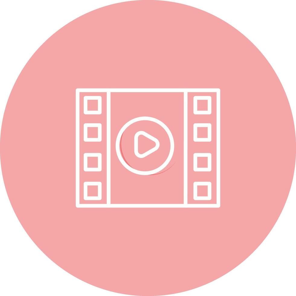 Video Play Vector Icon