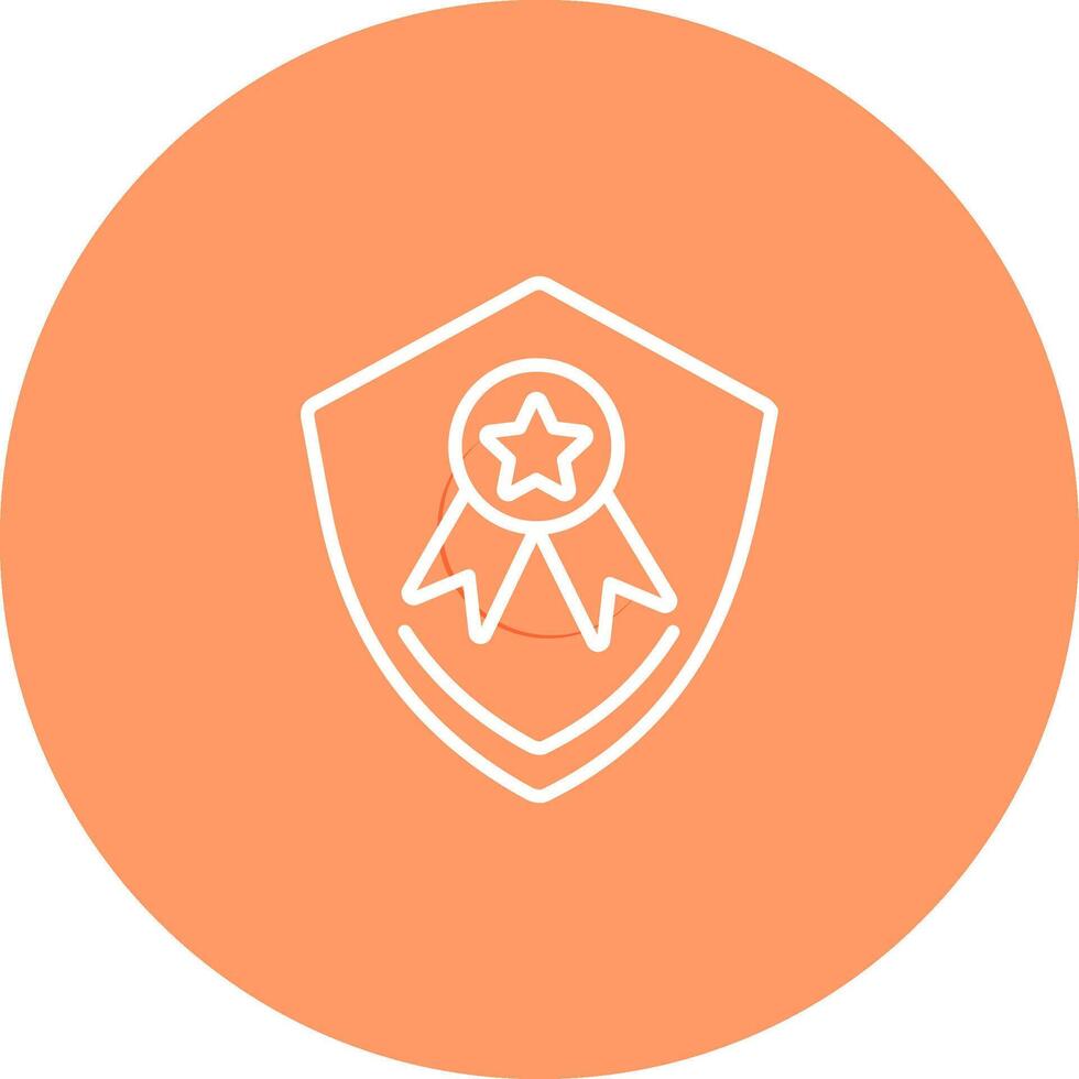 Medal Protection Vector Icon