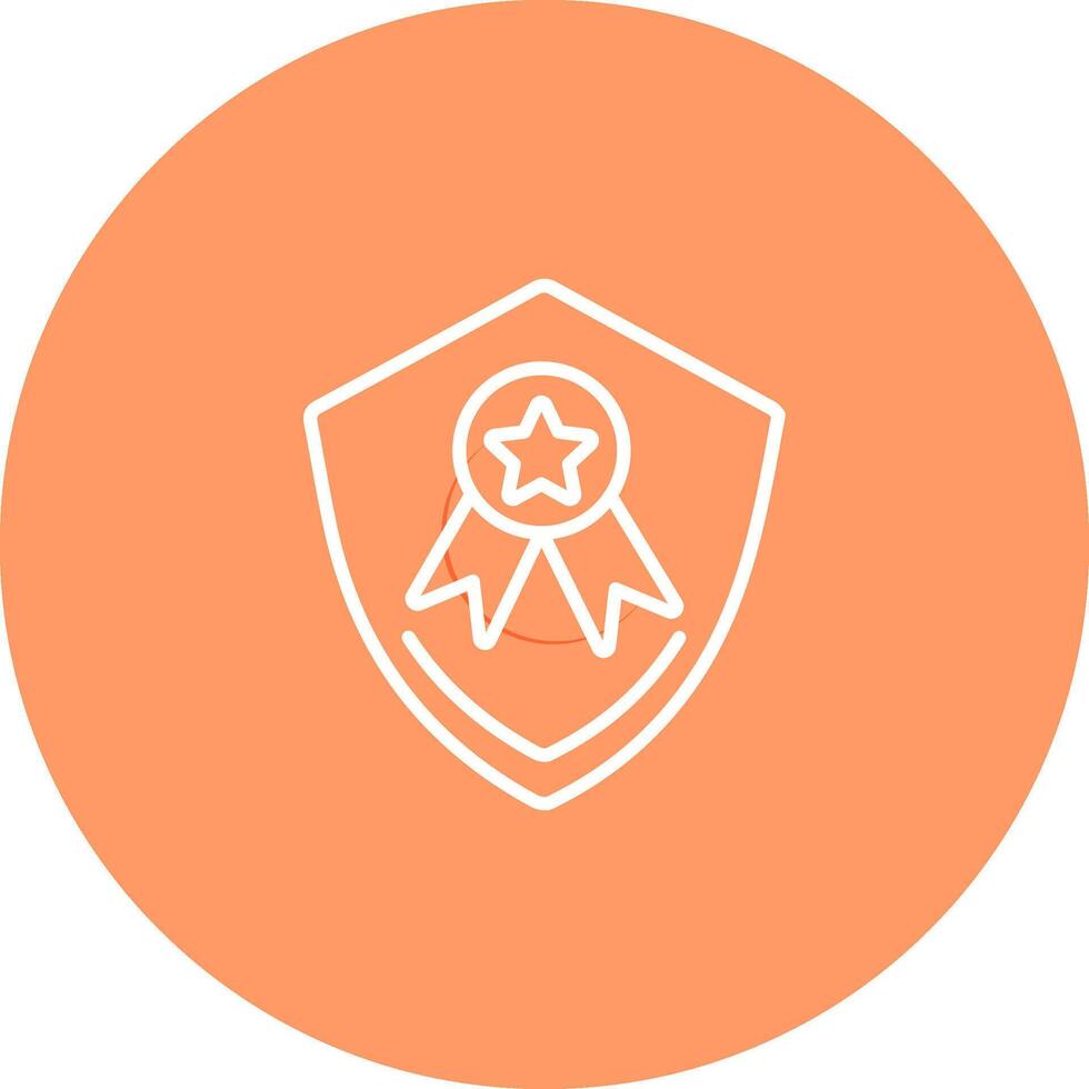 Medal Protection Vector Icon