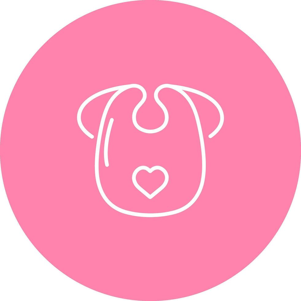 Baby Bib Vector Icon