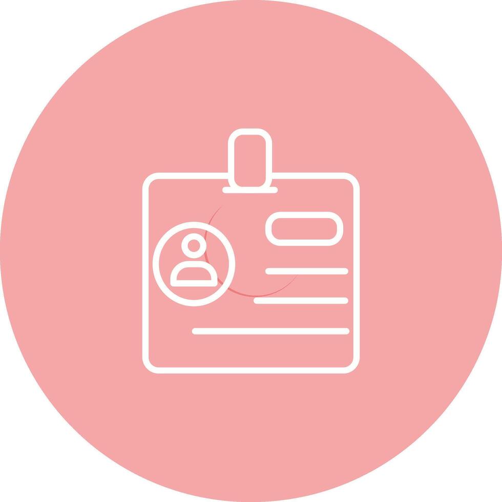 Identification Vector Icon