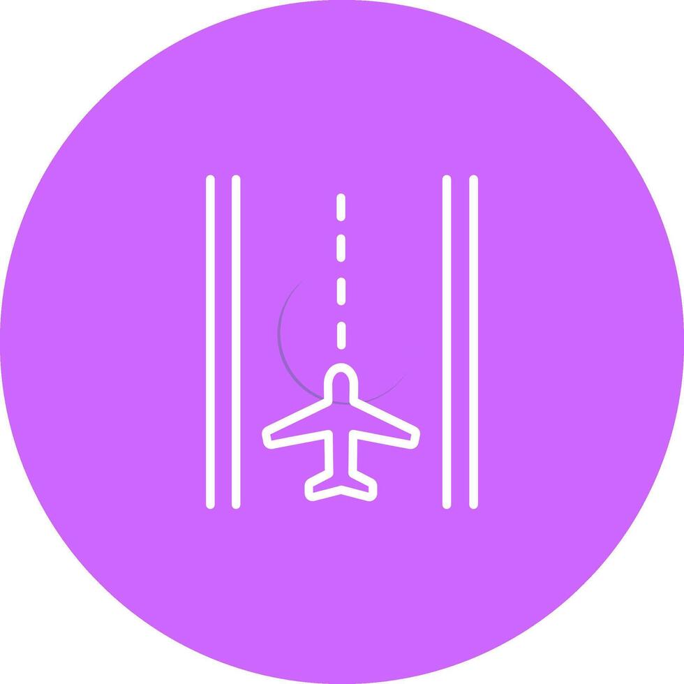 Runway Vector Icon