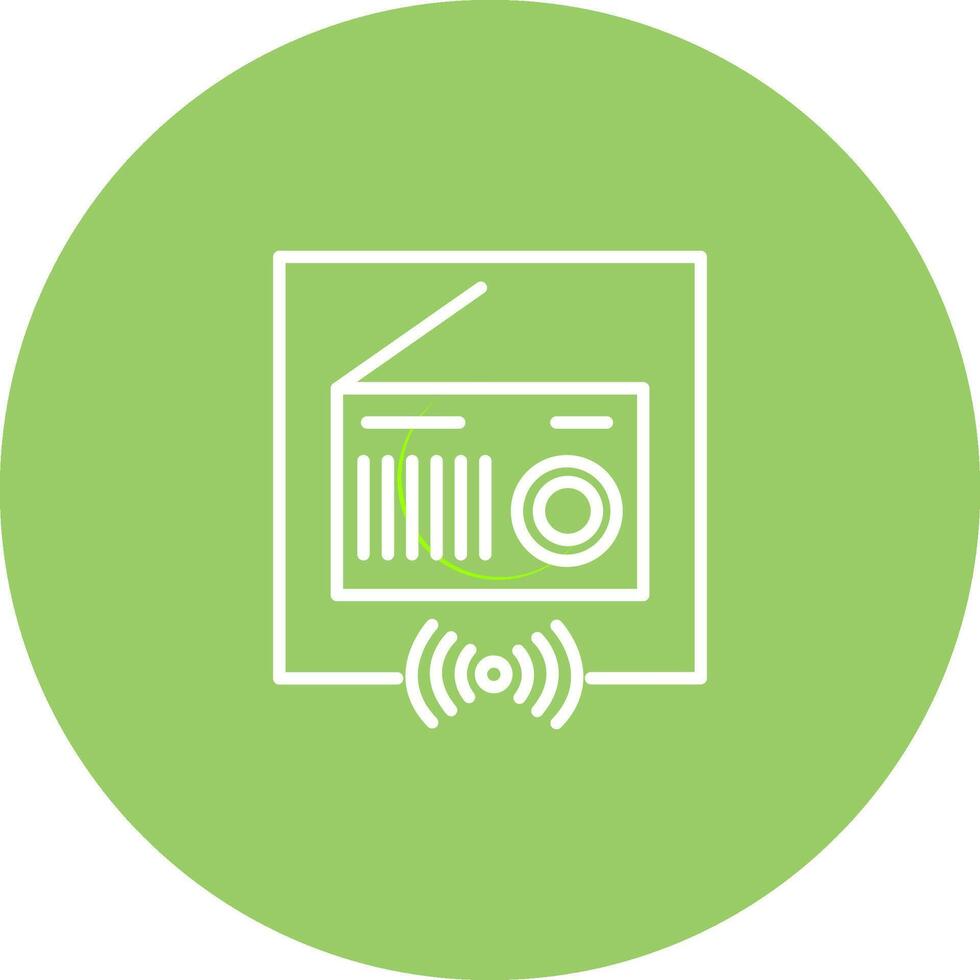 Radio Vector Icon