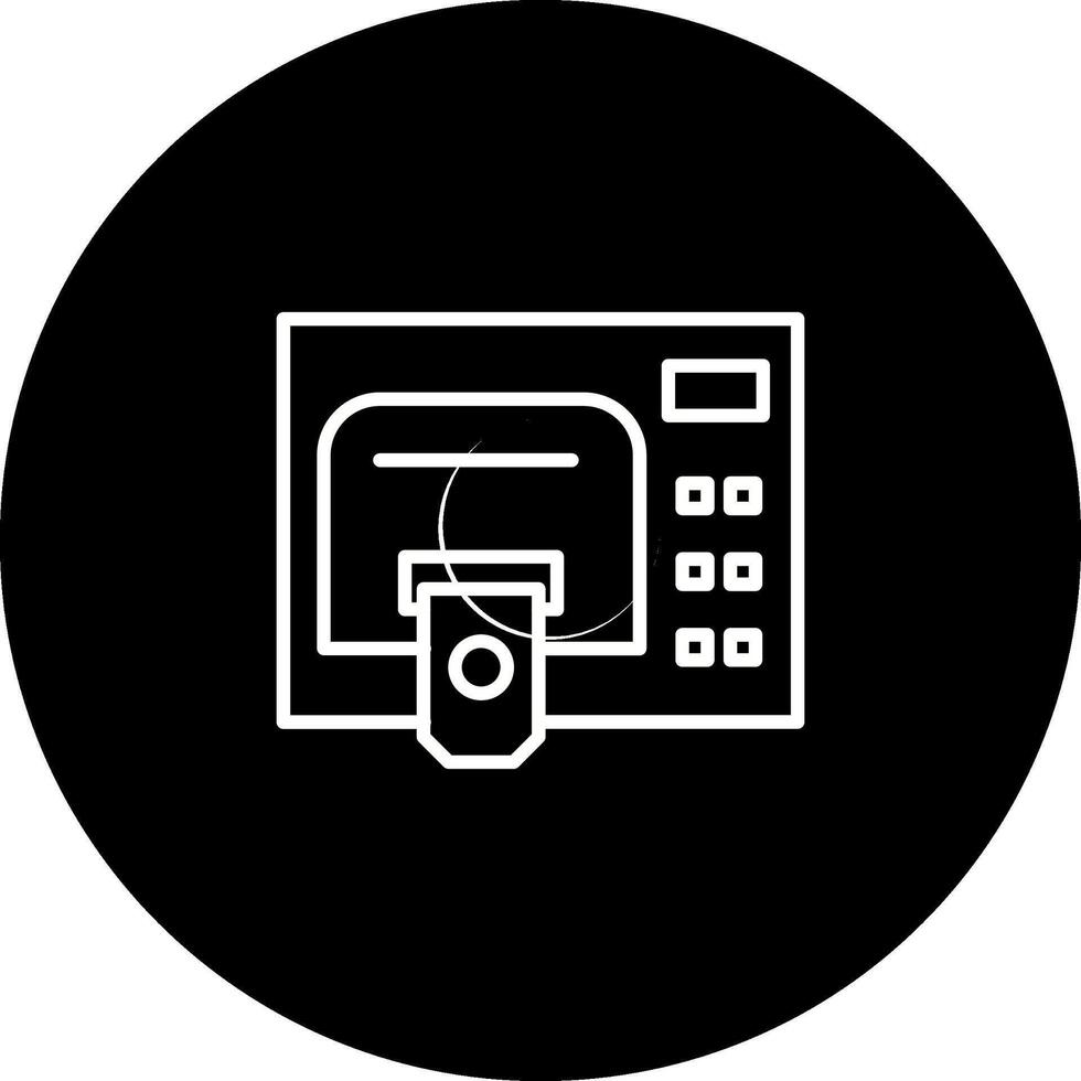 ATM Service Vector Icon