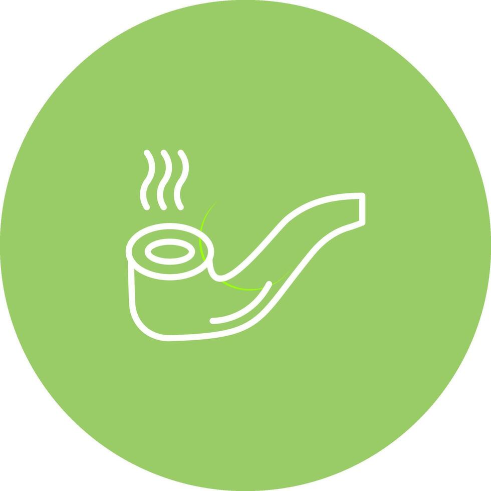 Cigar Pipe Vector Icon