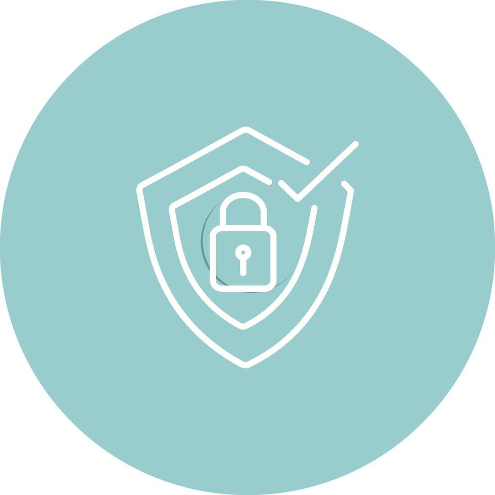Verified Protection Vector Icon