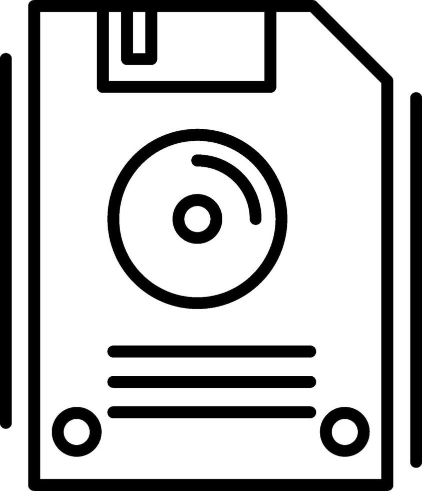 Floppy Disk Vector Icon