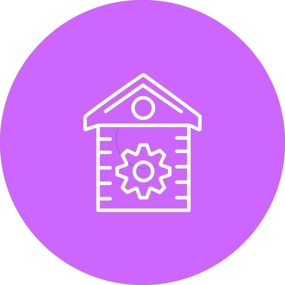 House Setting Vector Icon