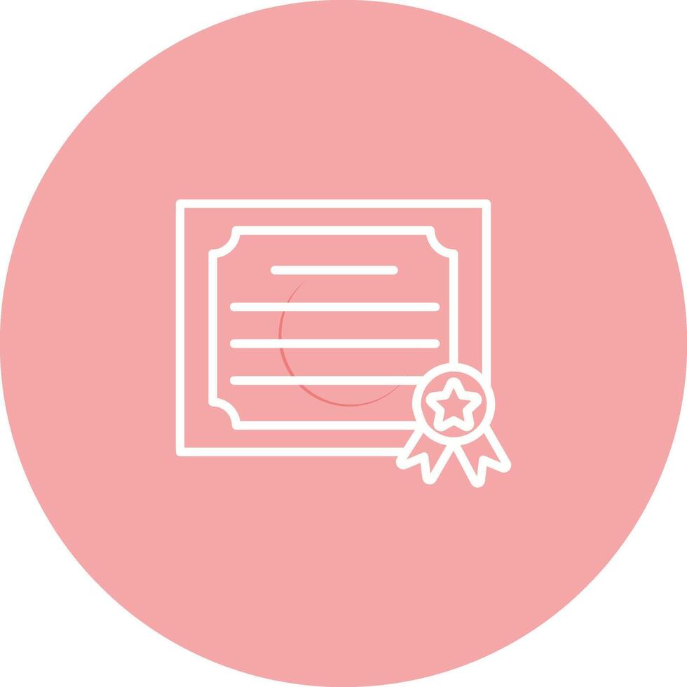 Certificate Vector Icon