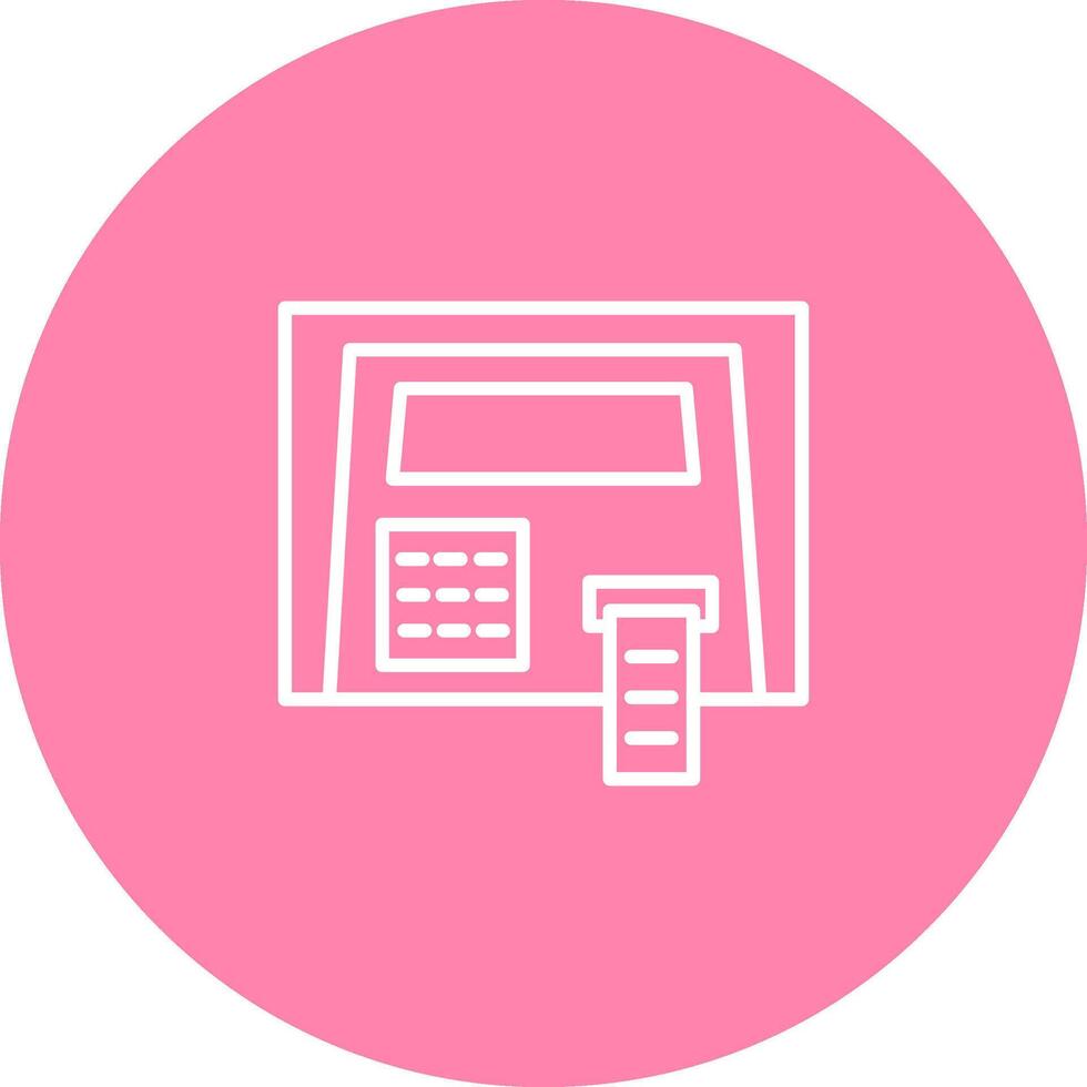 ATM Machine Vector Icon