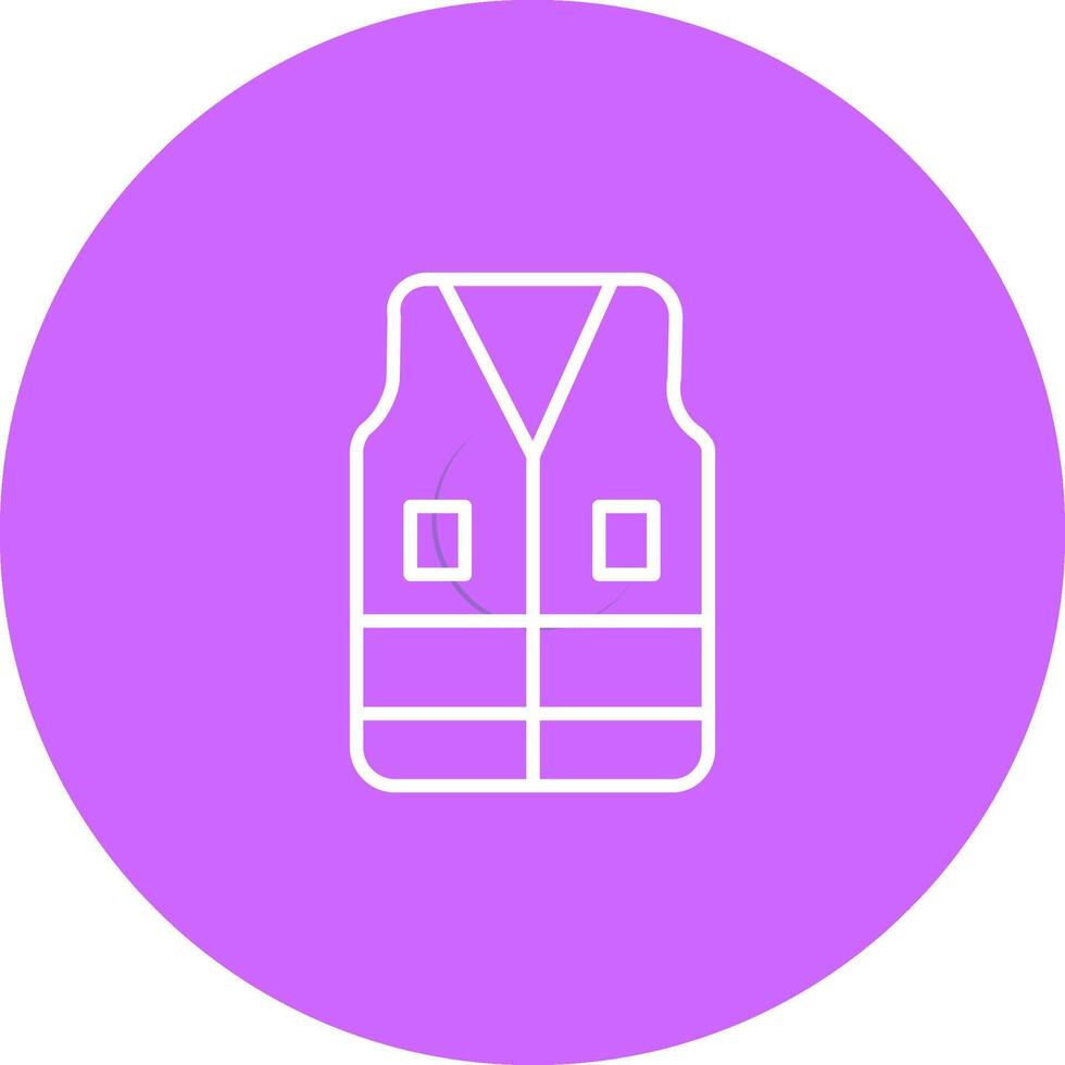 Vest Labour Vector Icon