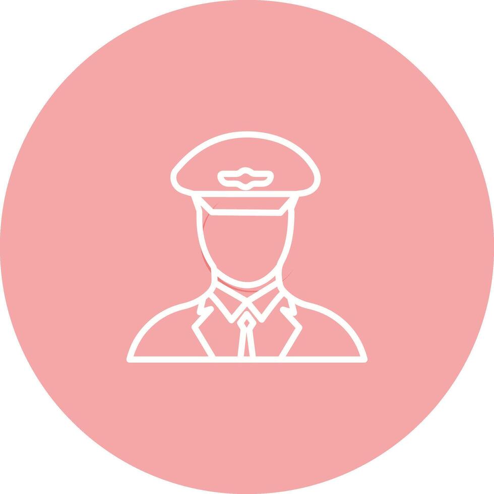 Flight Captain Vector Icon