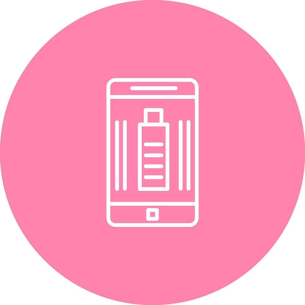 Mobile Battery Vector Icon