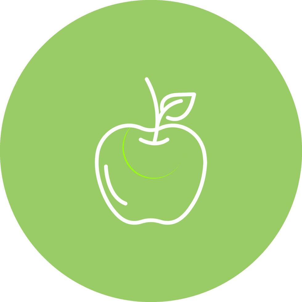 icono de vector de manzana