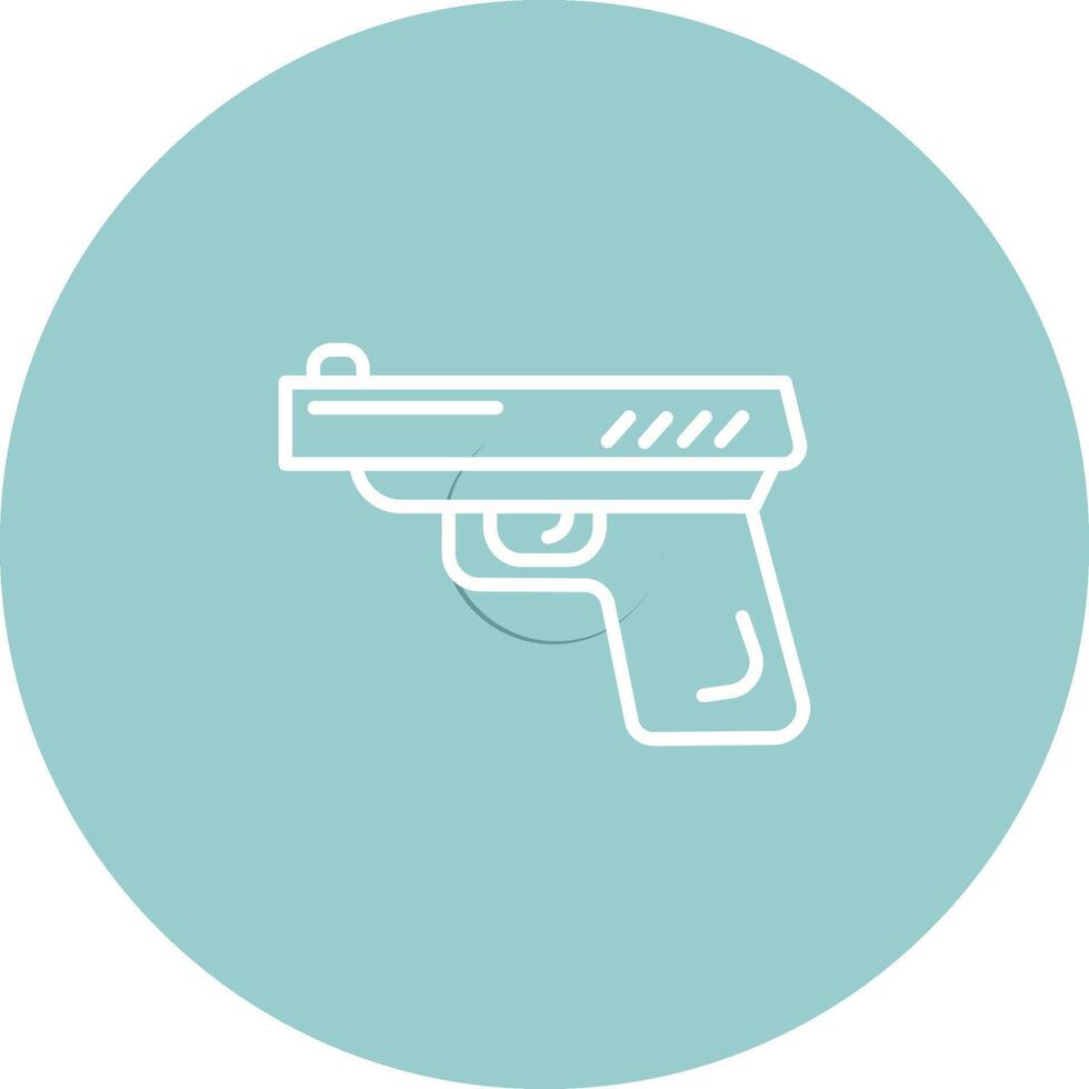 icono de vector de pistola