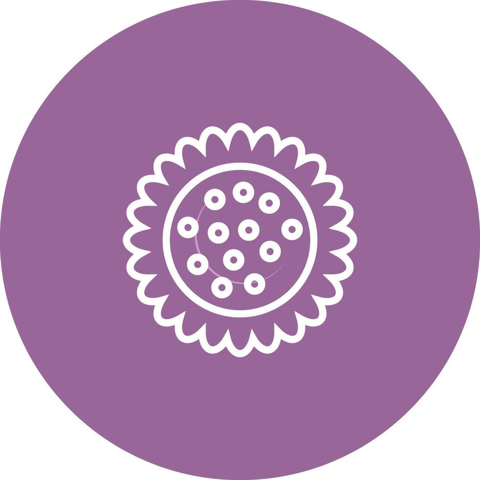 Sunflower Vector Icon