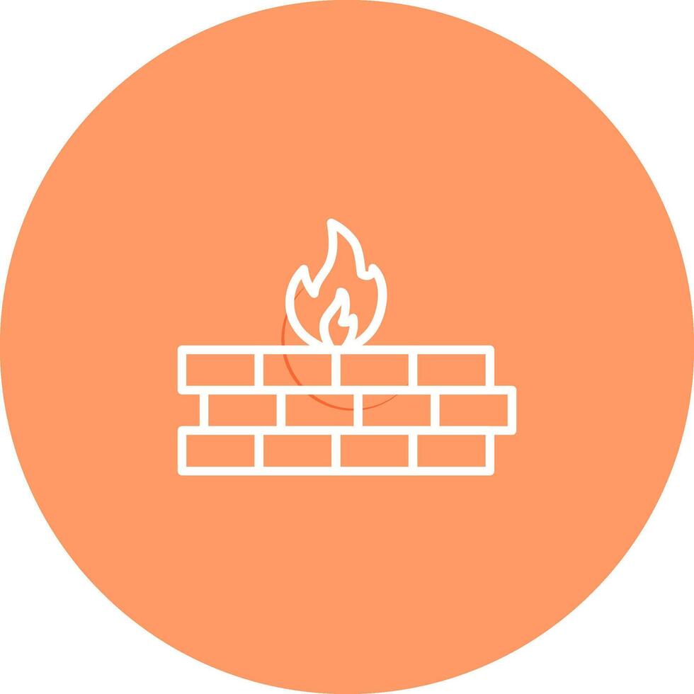 Firewall Vector Icon
