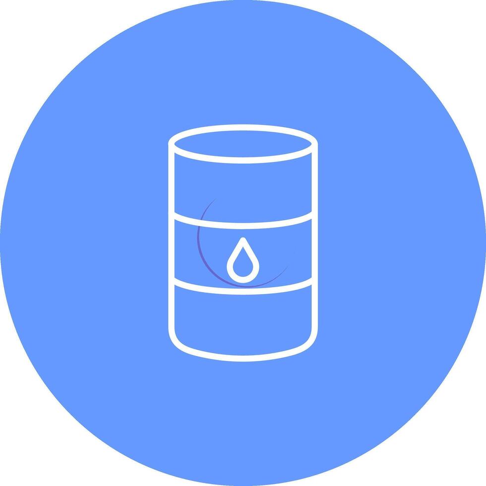 icono de vector de barril de petróleo