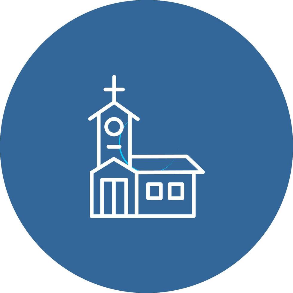 Building Church Vector Icon