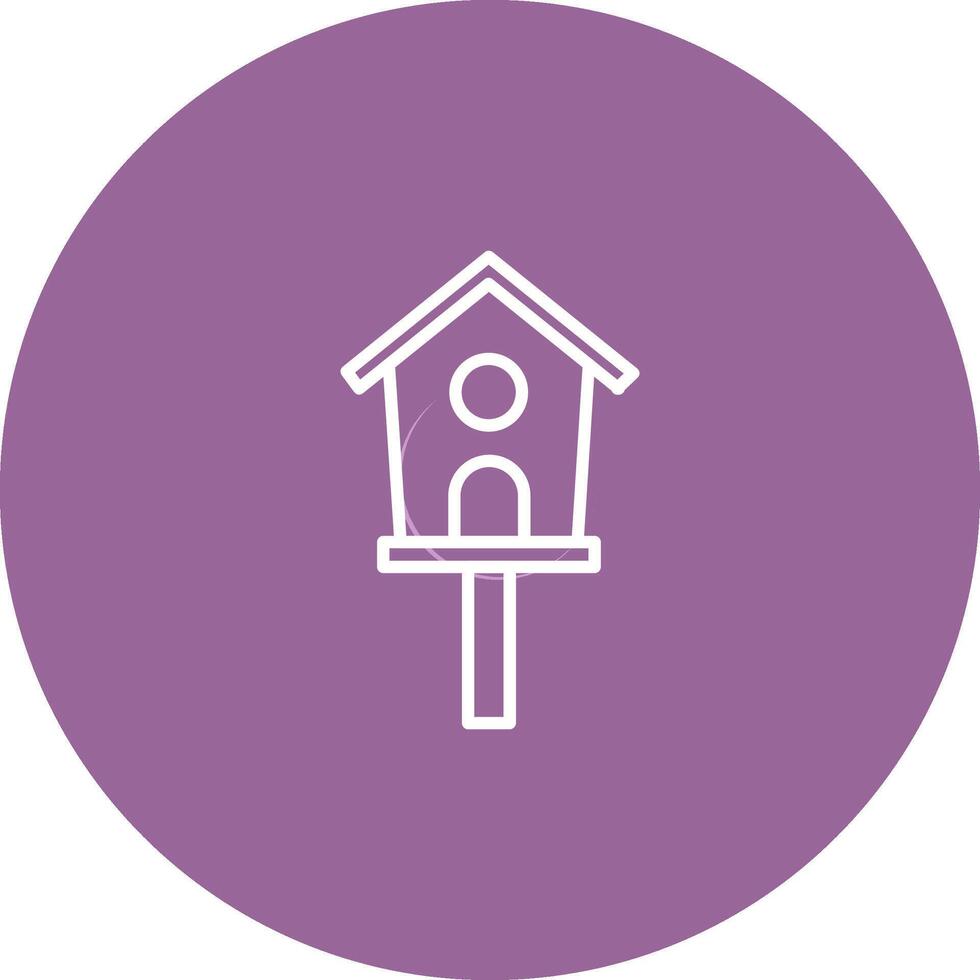 Birdhouse Vector Icon