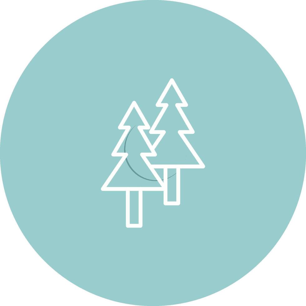 Pine Tree Vector Icon