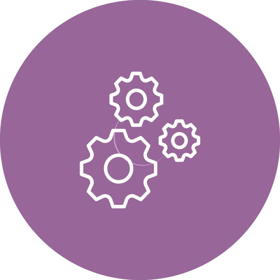 Multiple Cogwheels Vector Icon