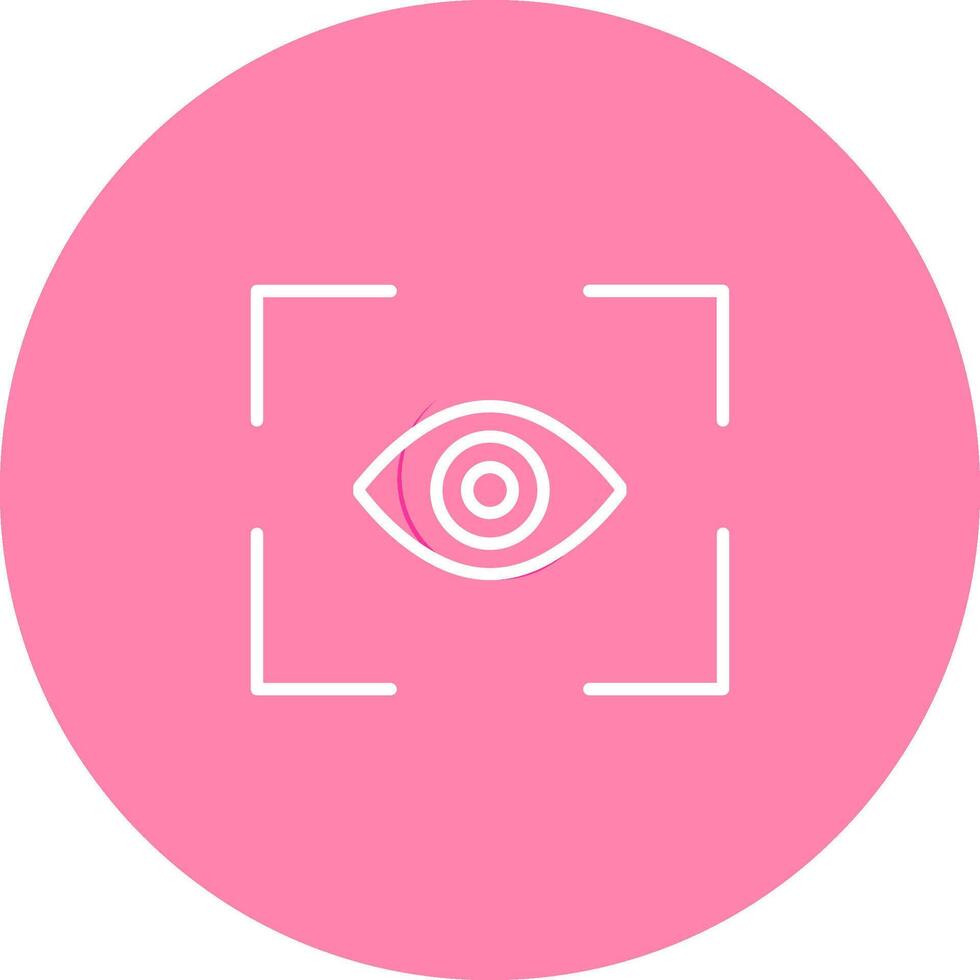 Eye Scan Vector Icon