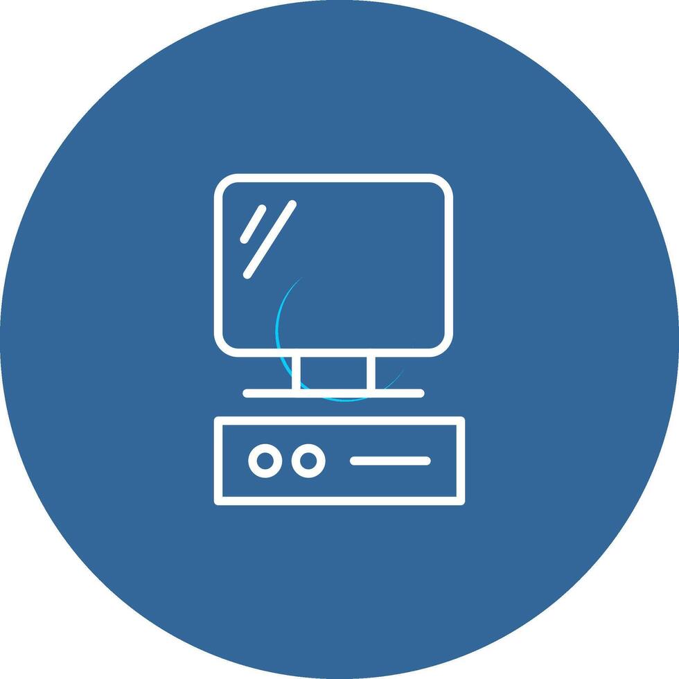 Computer Vector Icon