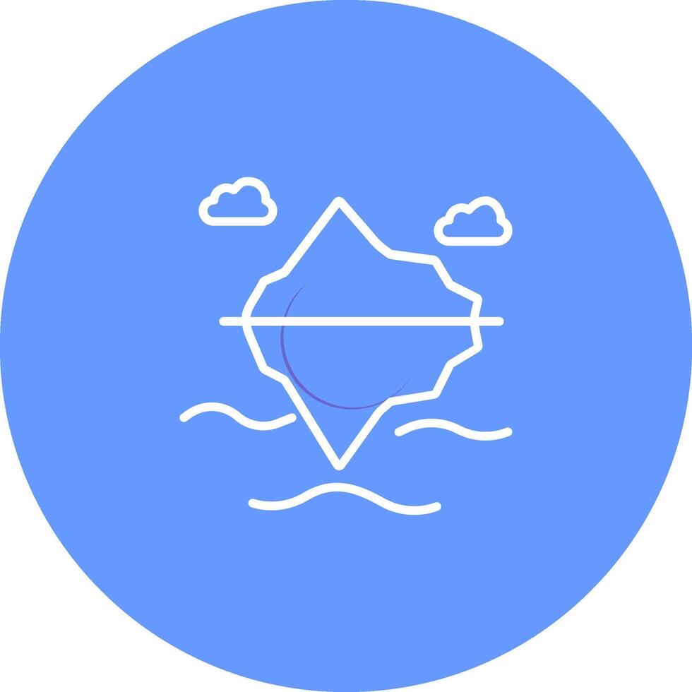Iceberg Vector Icon