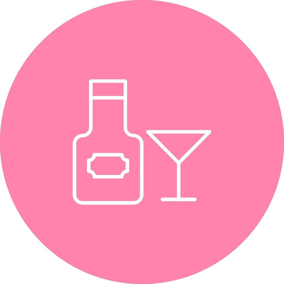 icono de vector de vino