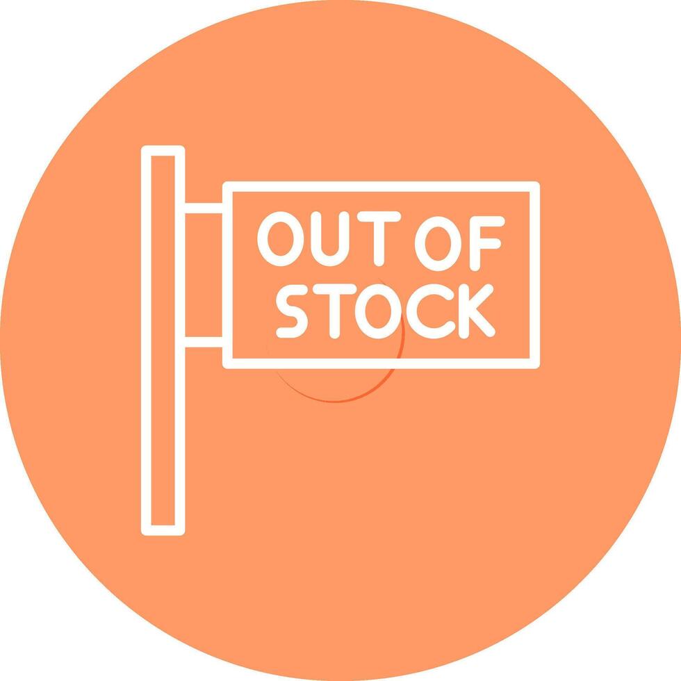 Out of Stock Vector Icon