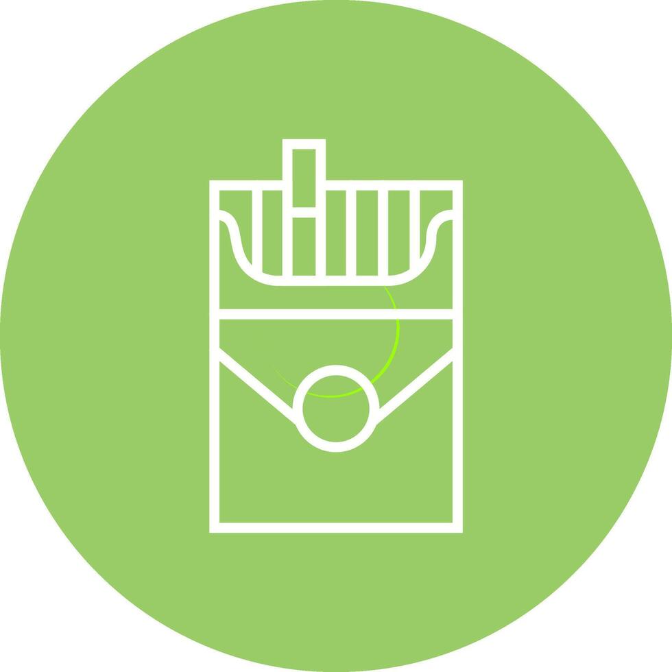 Cigarette Pack Vector Icon