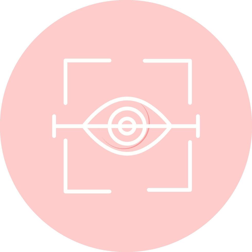 Eye Scan Vector Icon