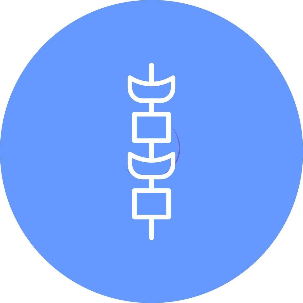 Kebab Vector Icon