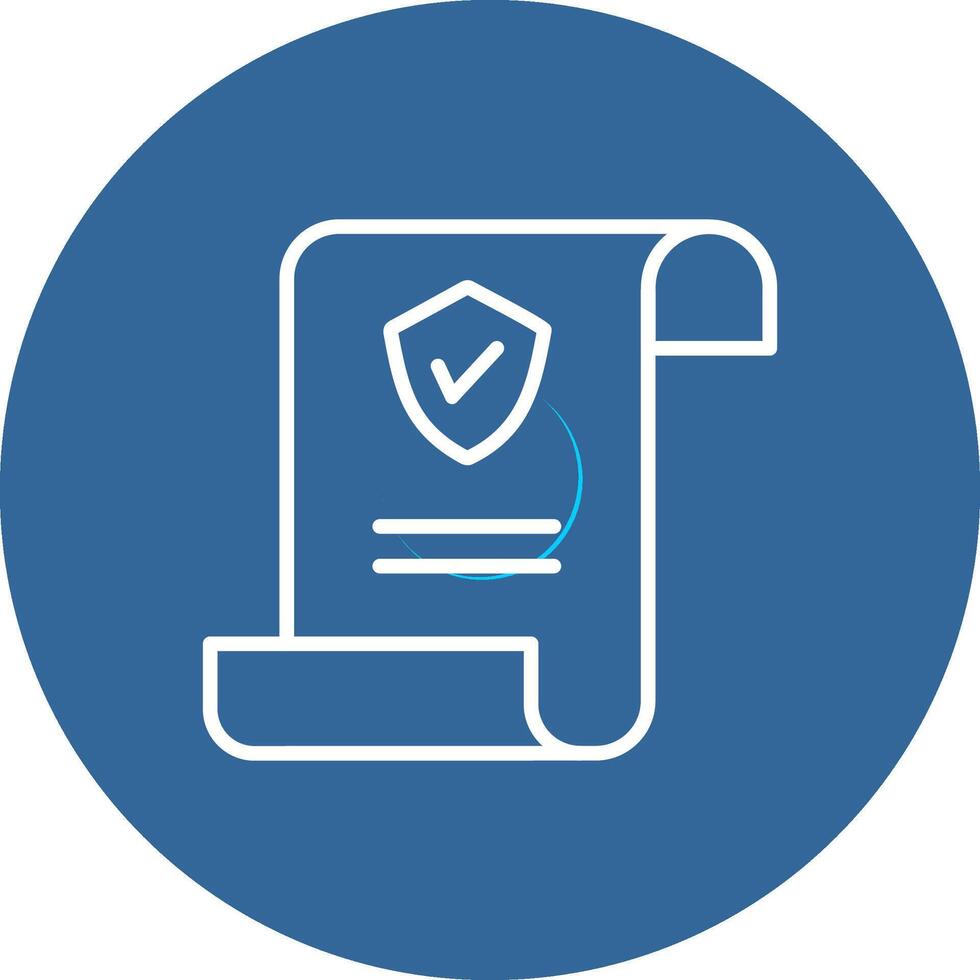 Insurance Policy Vector Icon
