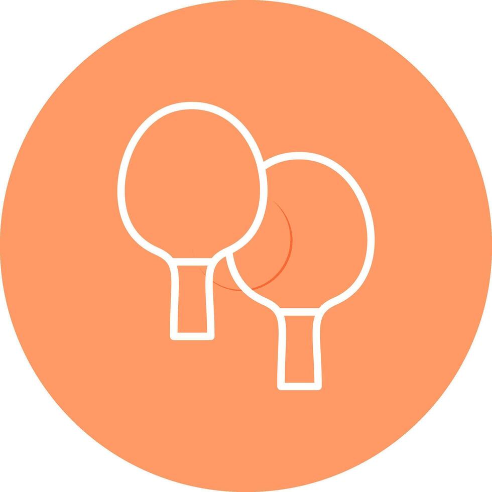 Ping Pong Vector Icon