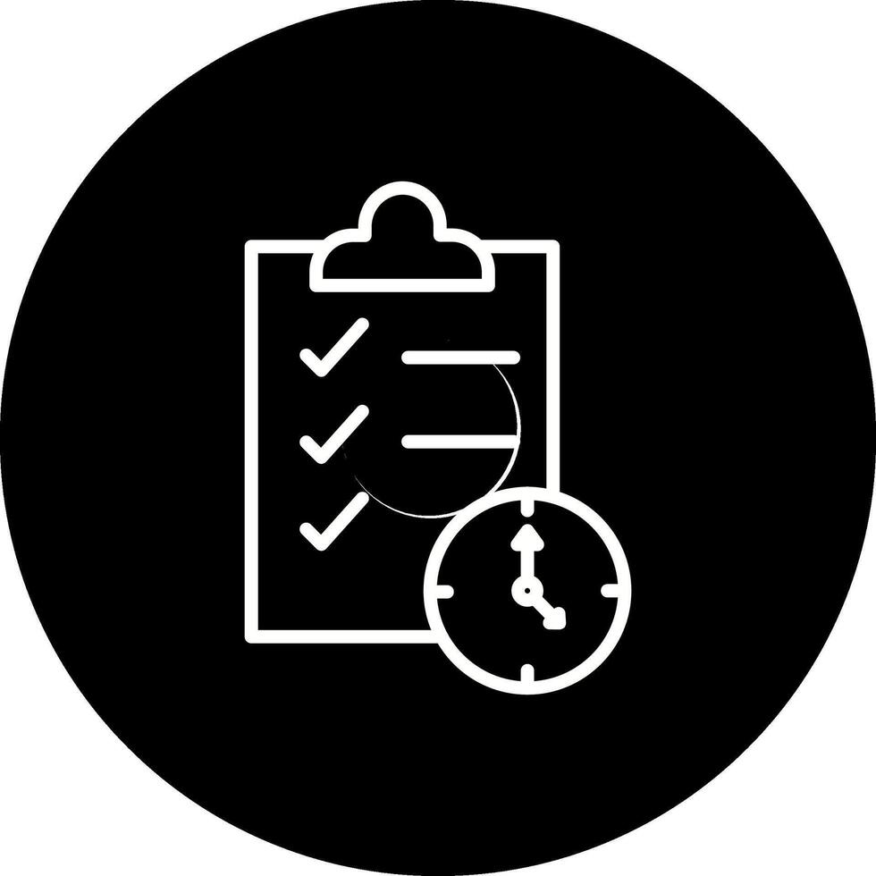 Time Management Vector Icon